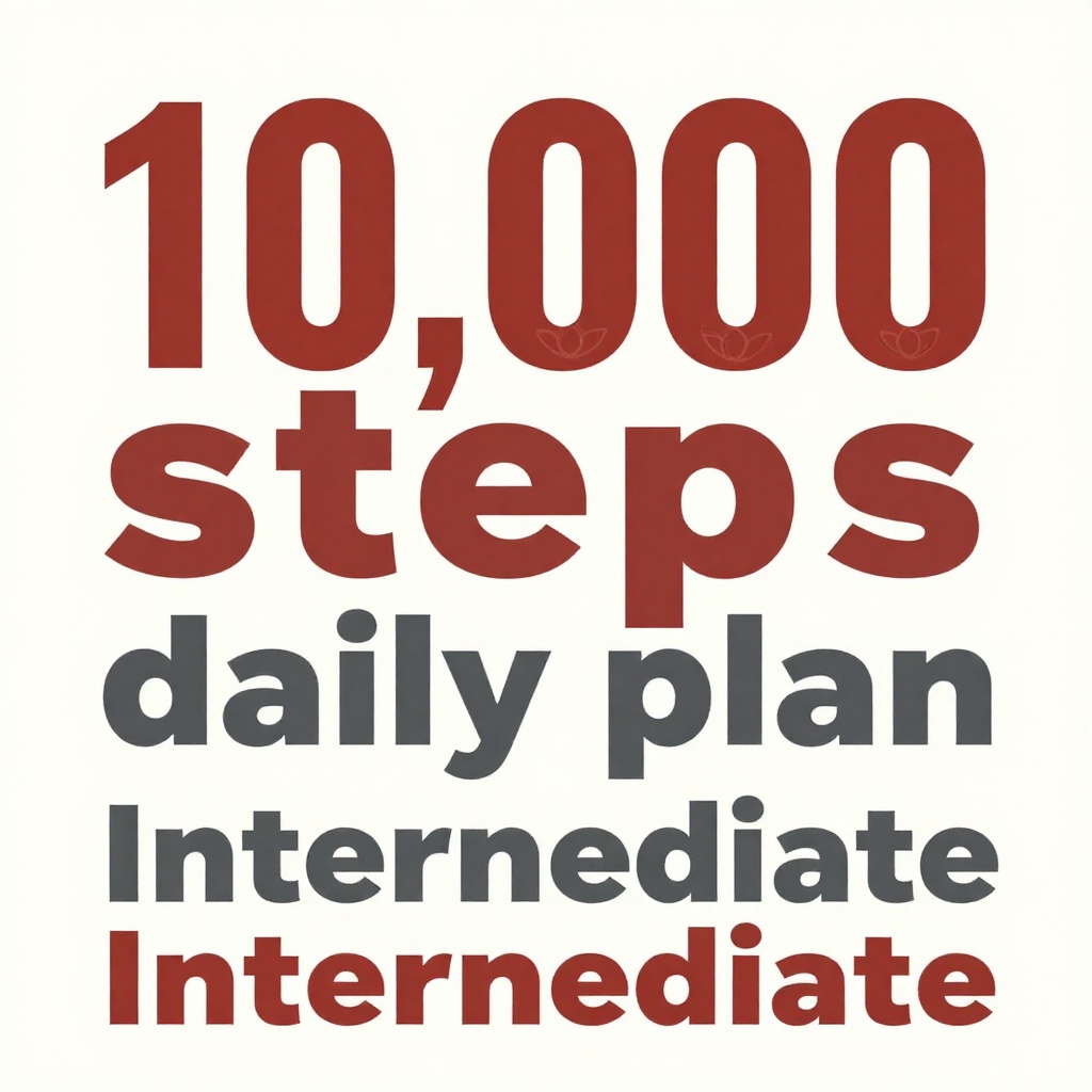 10,000 steps daily plan Intermediate : optimize your results crash course