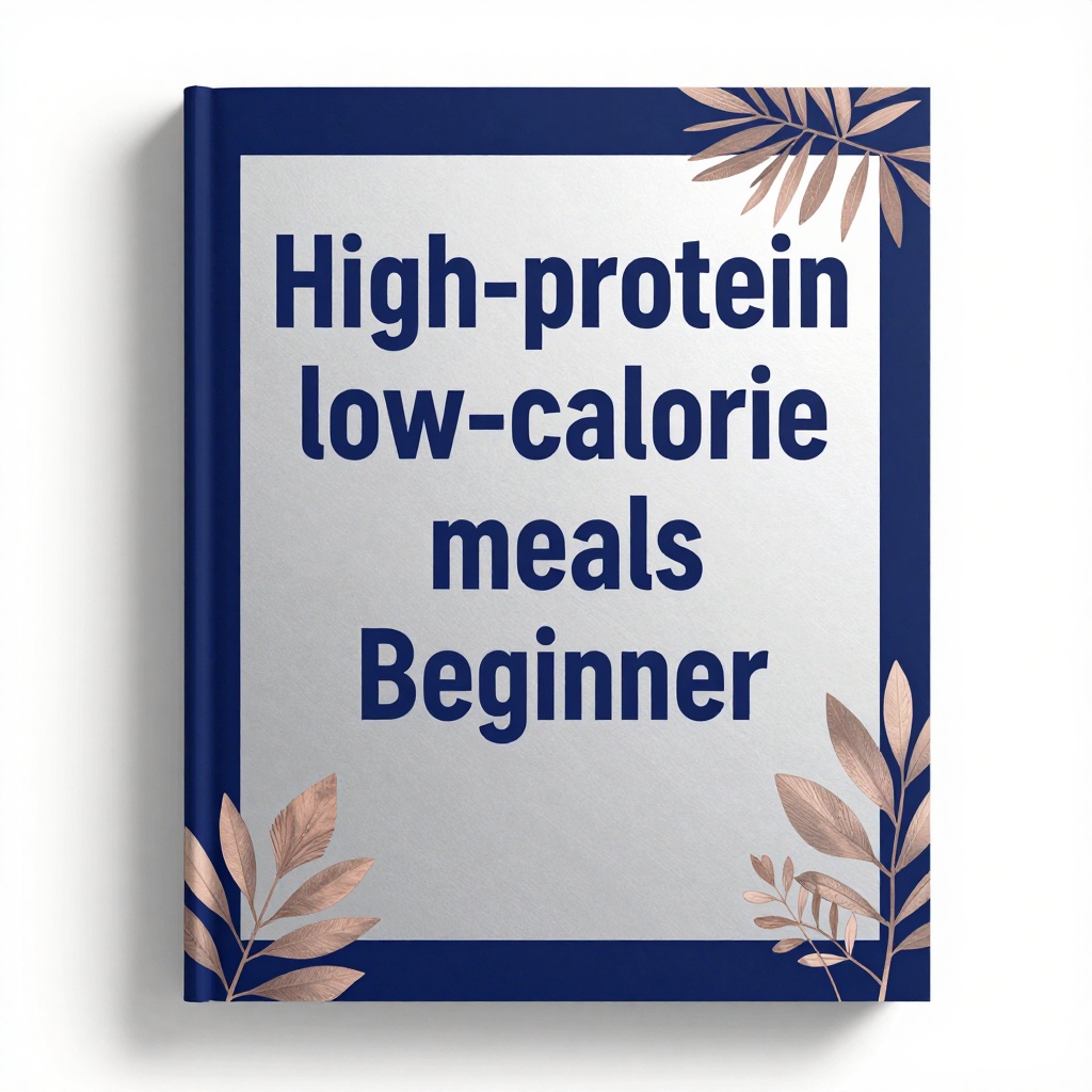 High-protein low-calorie meals Beginner : a complete starter kit action plan