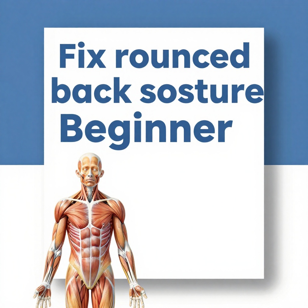 Fix rounded back posture Beginner : step-by-step guide field guide