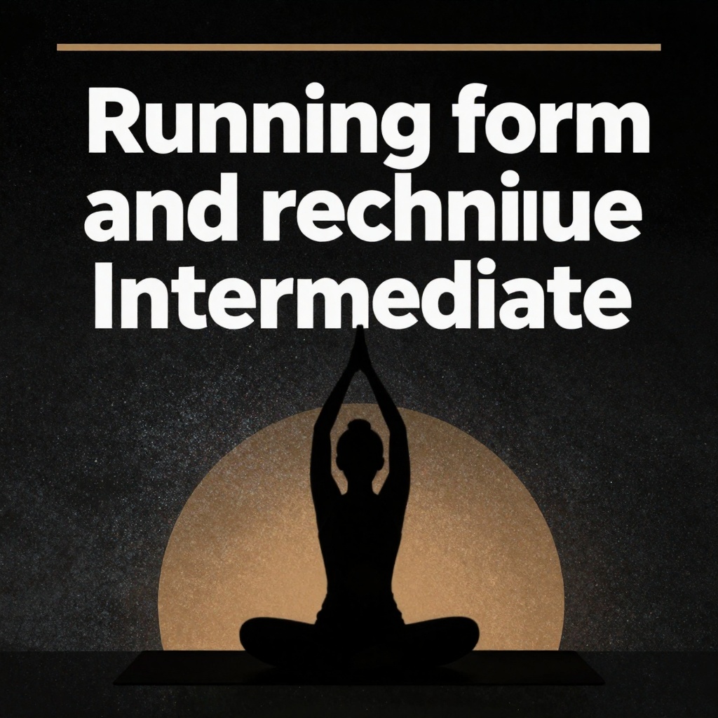 Running form and technique Intermediate : improve your performance detailed plan